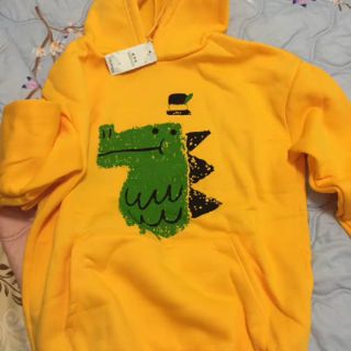 Áo hoodie in hình uzzlang ( có ảnh thật)