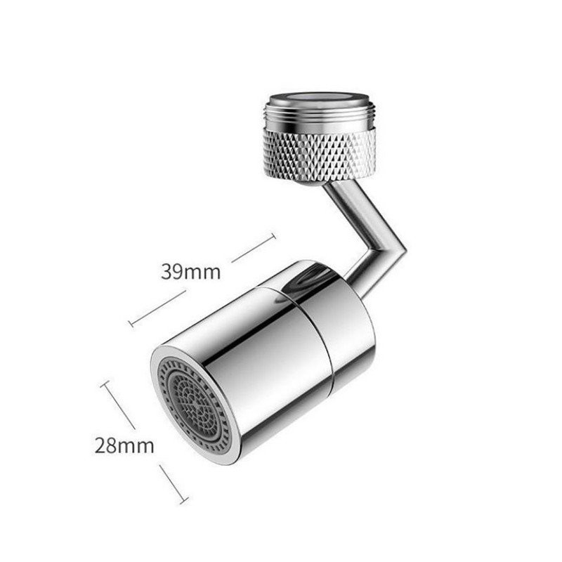 Bộ tạo bọt khí bằng đồng 2 chức năng， xoay 360 - 720 độ, tăng áp