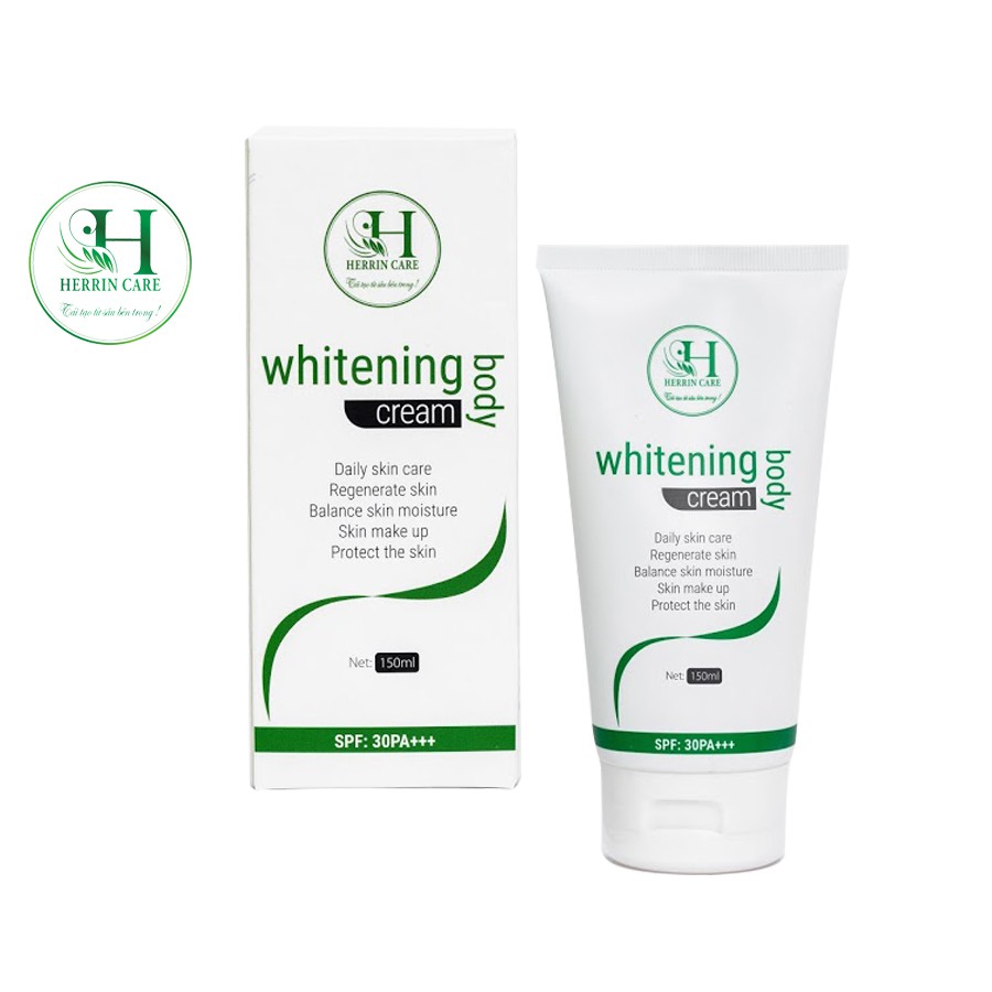 Kem dưỡng trắng da HERRIN CARE Whitening Body Cream SPF30++ 150ml