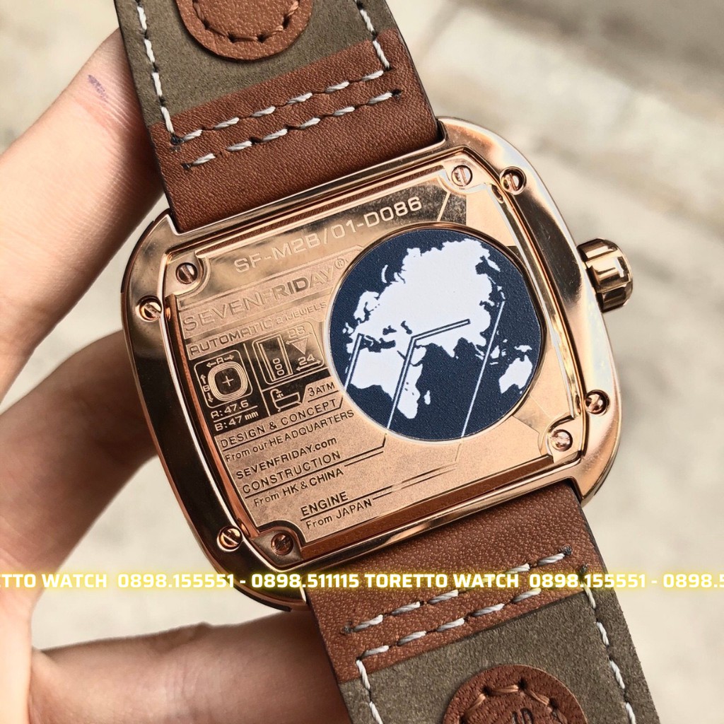 Đồng Hồ Nam  - Automatic - Hộp Gỗ, Sách, Thẻ Bảo Hành 2 năm , Khăn, Dây Cao Su Cao Cấp Tặng Kèm
