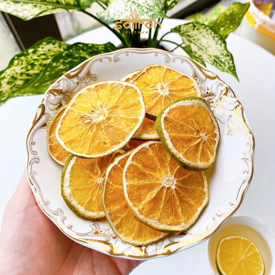 Trà cam sấy cắt lát gói 30g