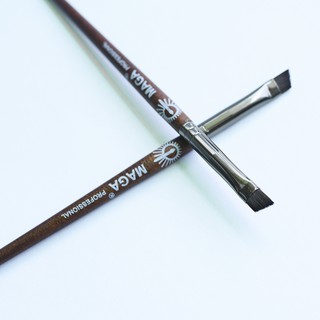 Cọ trang điểm kẻ liner tán chân mày cao cấp 28 MAGA Eye Brow Mini (mã loại MA56)