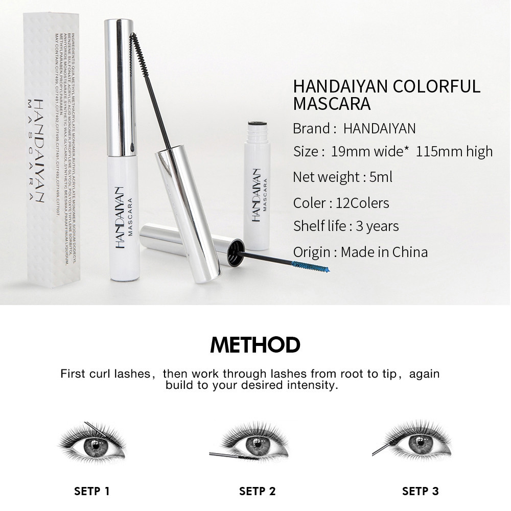 Mascara trang điểm mắt chống nhòe phong cách hóa trang perfect