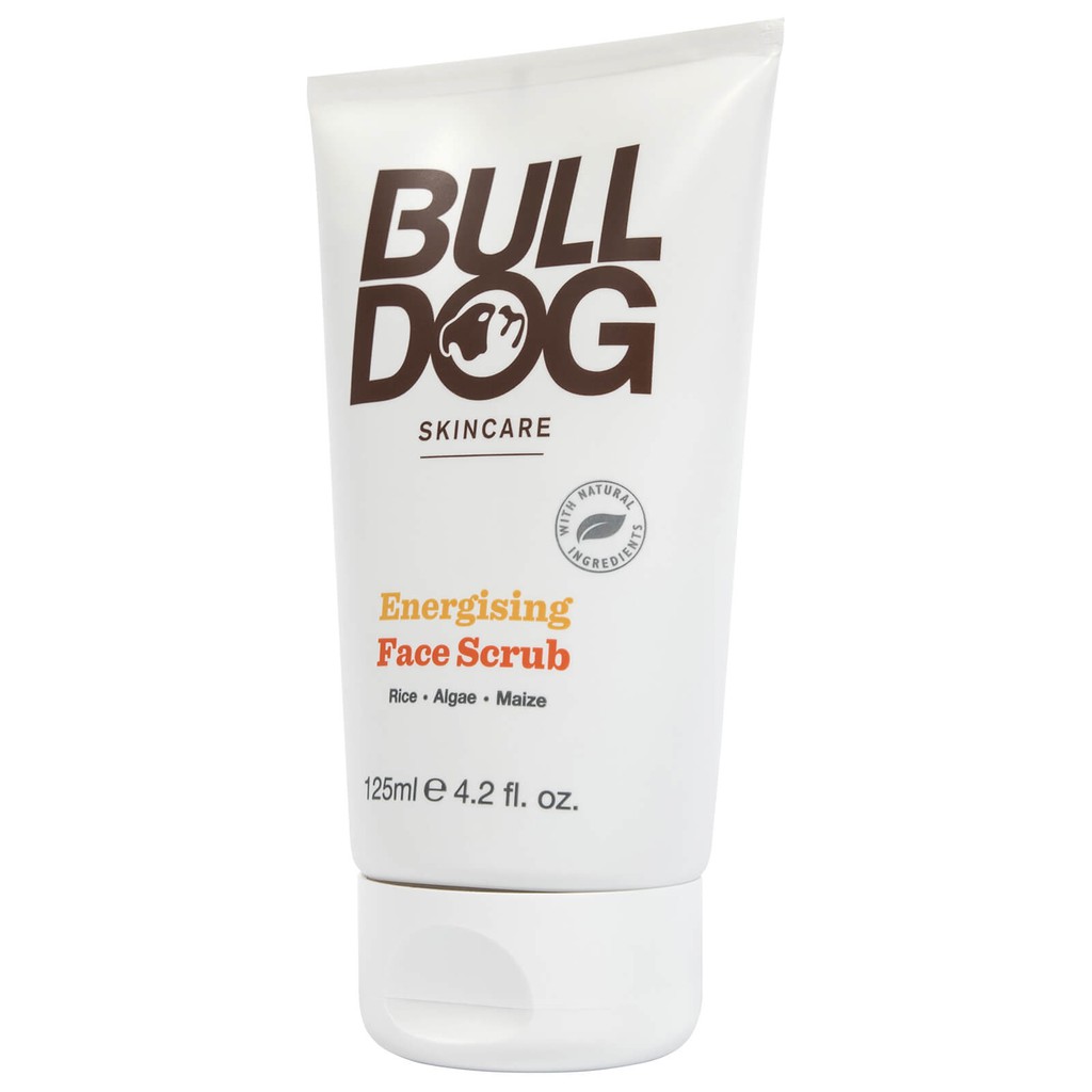 Tẩy Tế Bào Chết Da Mặt Cho Nam BULLDOG Energising Face Scrub - 125ml - Hàng Chính Hãng