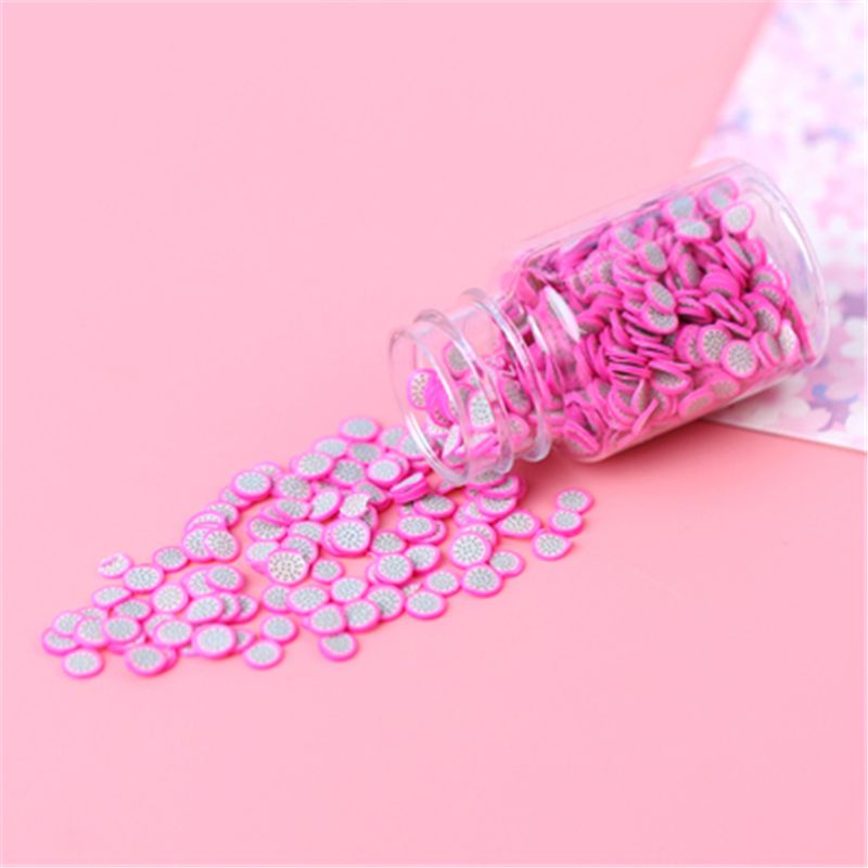 Set 1200 Miếng Dán Mềm Hình Trái Cây Dùng Để Trang Trí Slime