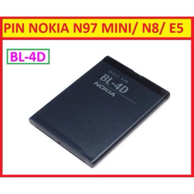 Pin NOKIA BL-4D(N8/E5/E7/N97 mini)