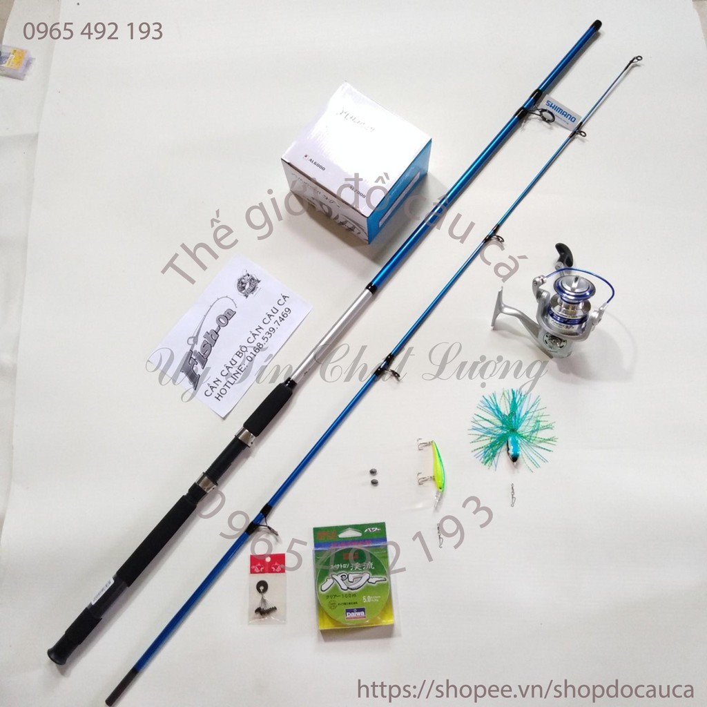 Bộ Cần Câu 2 KHÚC RỖNG SHIMANO CRUZAR ( rẻ vô địch )