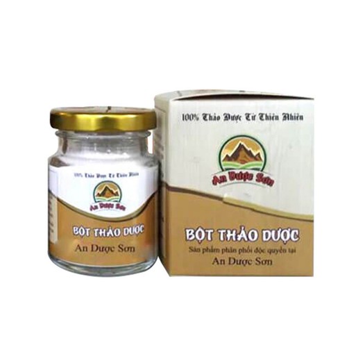 Bột rửa mặt An Dược Sơn Sạch Da Sáng Mịn Sạch Mụn 100gr