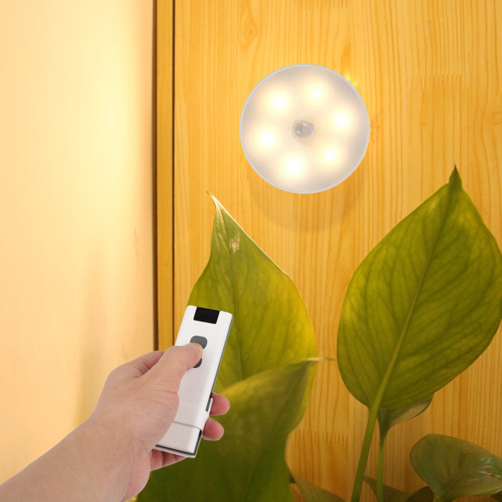 Đèn ngủ LED USB có thể sạc lại Đèn tường phòng ngủ Cầu thang Tiết kiệm năng lượng Đèn ngủ cảm ứng cơ thể thông minhhoại
