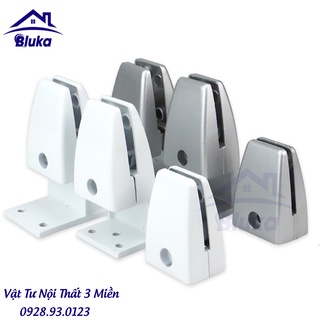 Kẹp kính vách ngăn cố định Vật tư nội thất 3 miền_Chất liệu hợp kim cao cấp