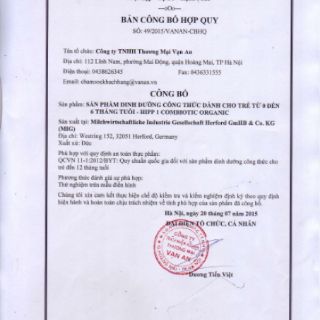 SỮA HIPP SỐ 1 350G 0-6 THÁNG