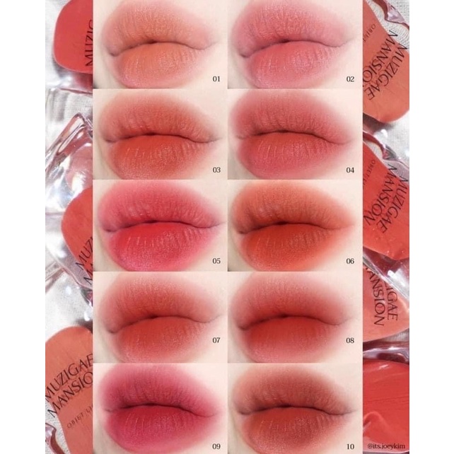 Son kem thuần chay Muzigae Mansion