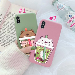 Ốp Dẻo Cute - M274 Trà Sữa