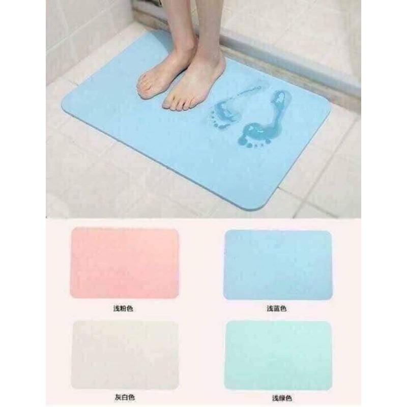 Thảm đá siêu thấm xuất Nhật Kích thước (60x39x0.9cm)