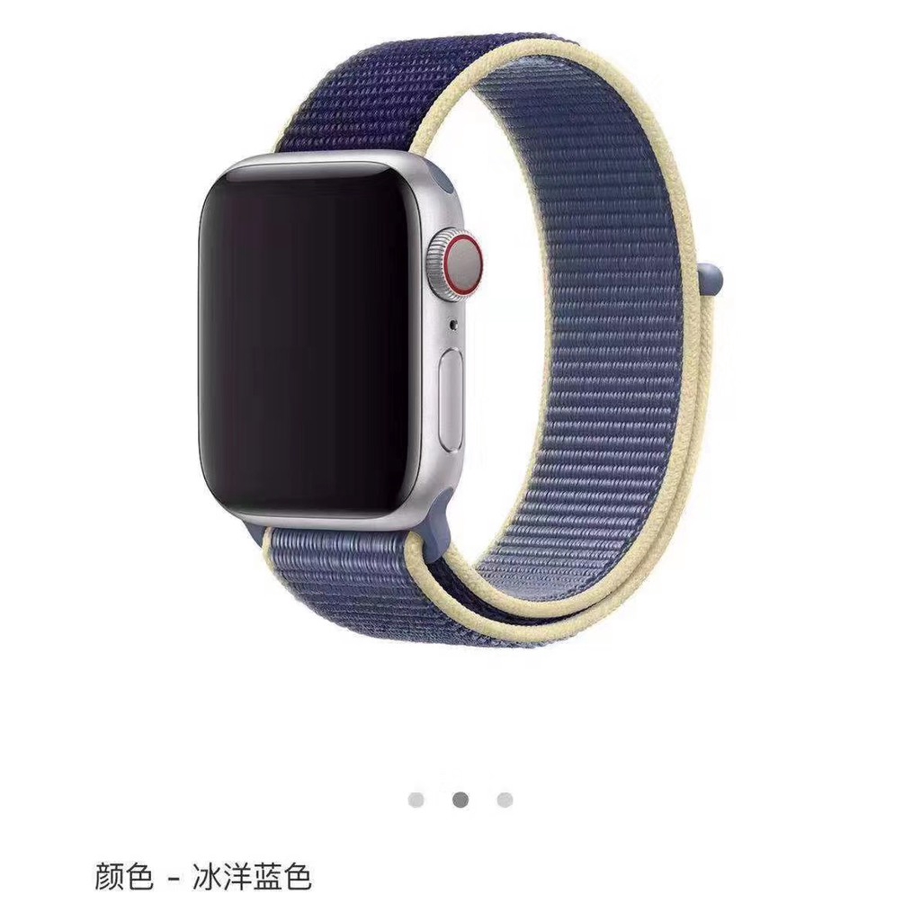 Dây Nylon Cho Đồng Hồ for Apple watch 41mm/45mm 42mm/44mm 38mm/40mm 7 6 SE 5 4 3 2 1