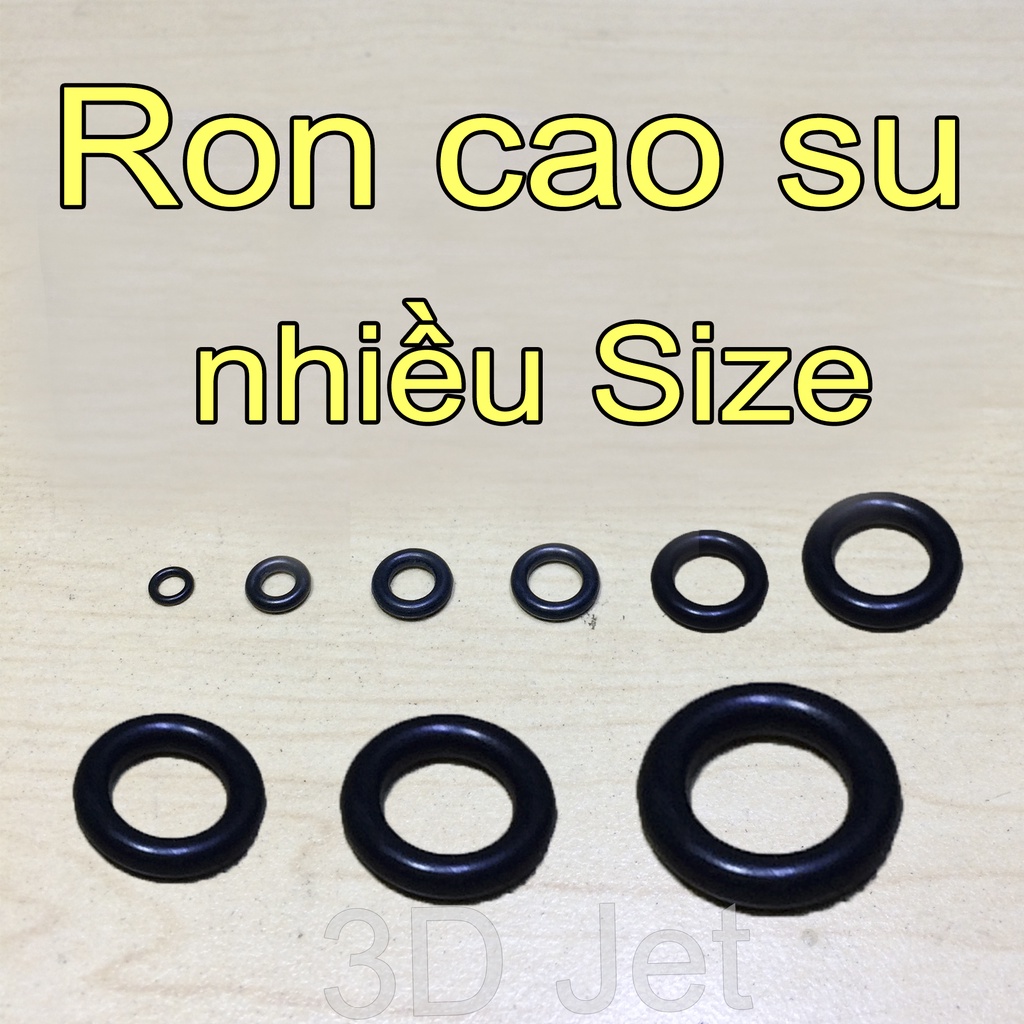 Ron Cao Su nhiều Size 3mm 4mm 5mm 6mm 7mm 8mm