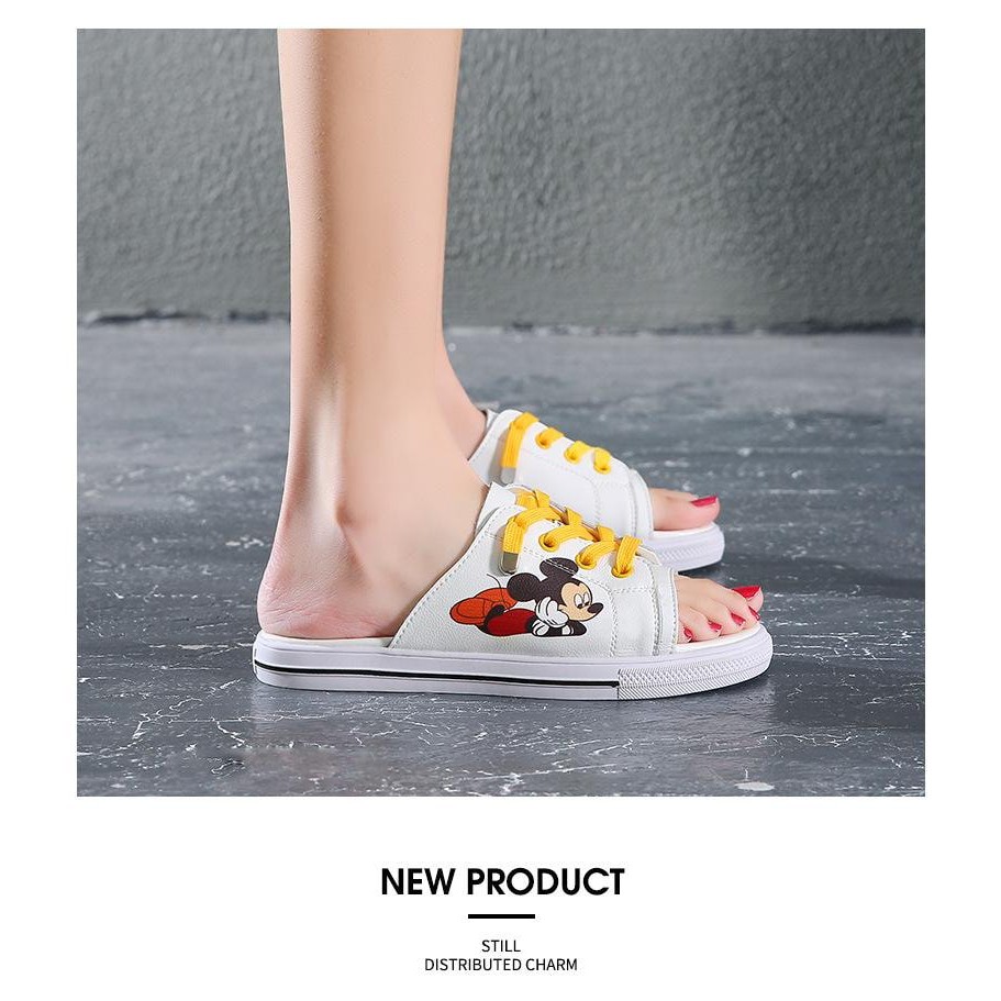 Dép mickey phong cách cho ce size 36