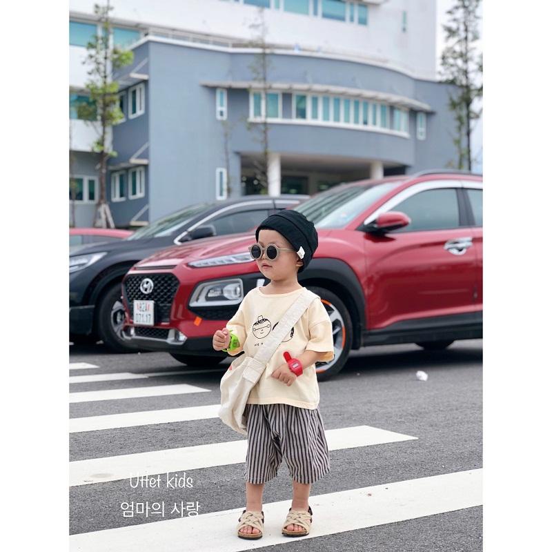MŨ BUCKET TAG MẶT CƯỜI VÀNH 50CM THÍCH HỢP CHO BÉ TỪ GẦN 2 TUỔI  TỚI 4 TUỔI
