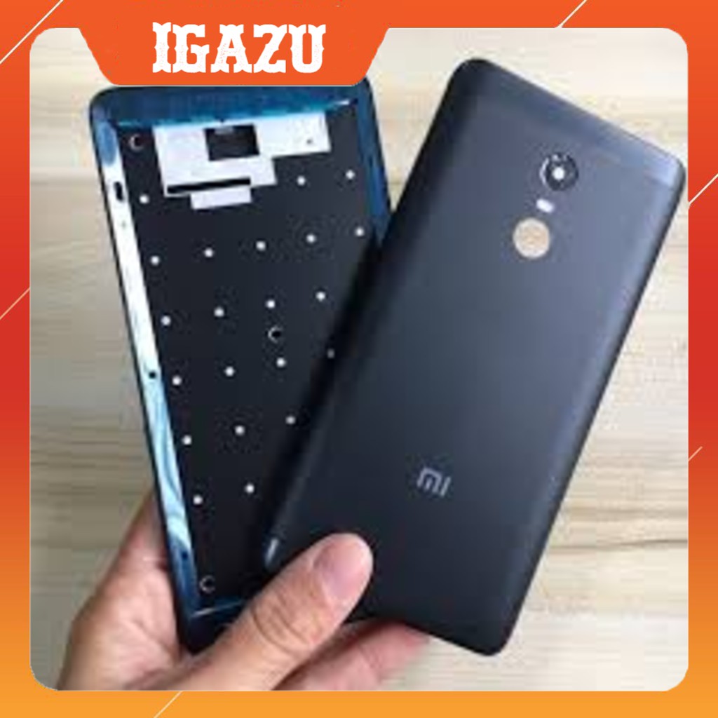 Full bộ Vỏ+khung xương điện thoại Xiaomi Redmi Note 4X zin hãng (màu vàng-đen-trắng-xanh) - IGAZU