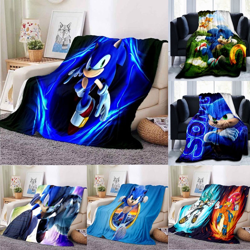 Chăn Điều Hòa Không Khí Hai Chiều Hình Chuột sonic Cho Bé