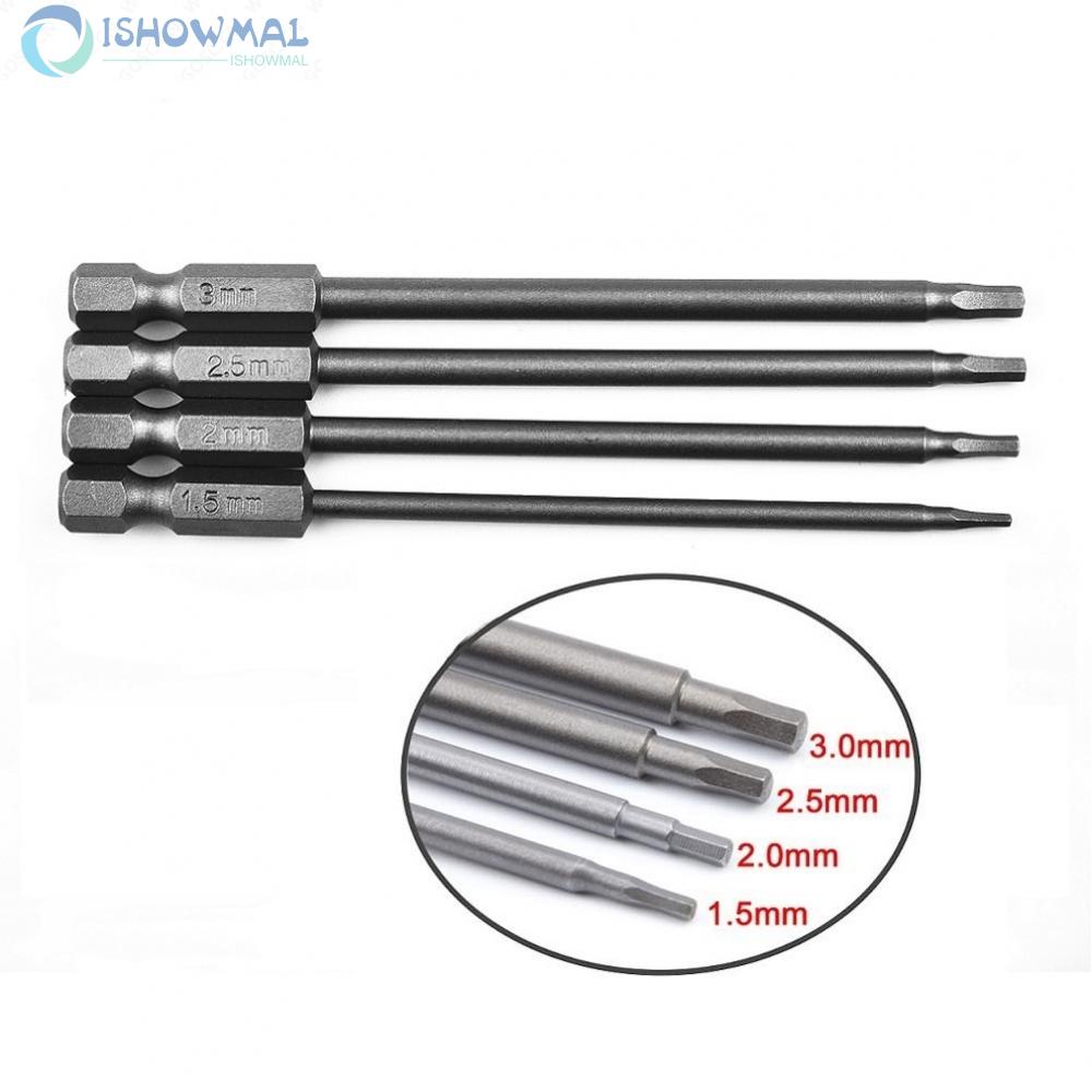 Set 4 Tua Vít Đầu Lục Giác 1.5mm 2.0mm 2.5mm 3.0mm 1.5 / 2.0 / 2.5 / 3.0mm Chuyên Dụng Sửa Chữa Các Thiết Bị Điều Khiể