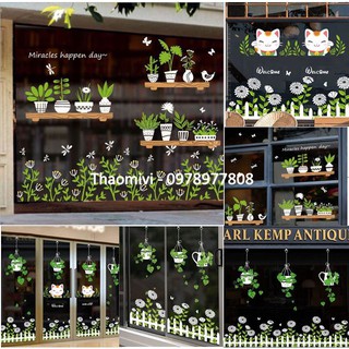 Decal dán kính (chuyên trang trí kính)