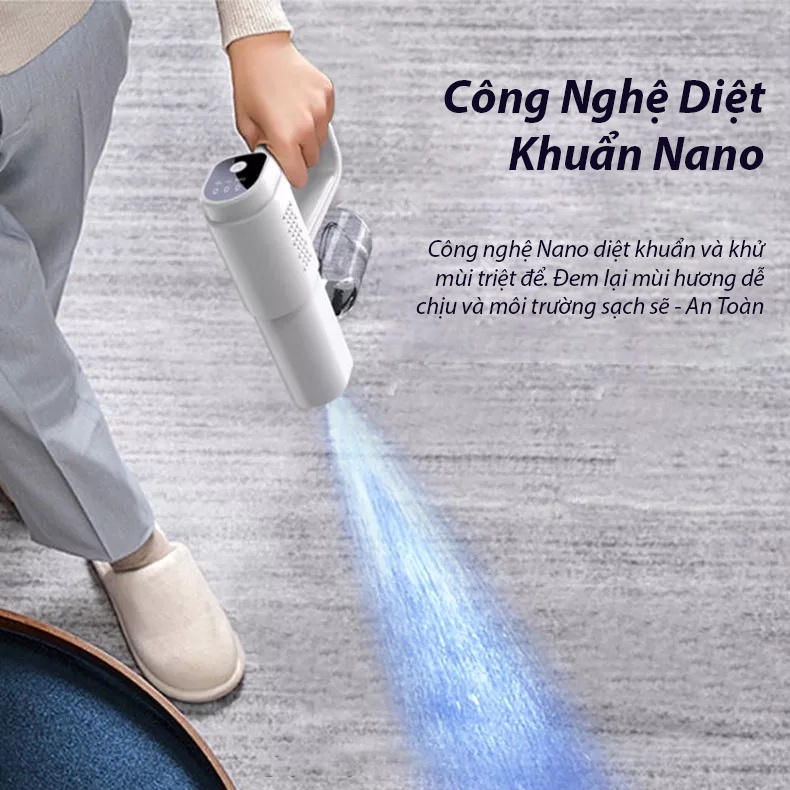 [Bản Nâng Cấp 8 Bóng Đèn BEADS] Súng Phun Khử Khuẩn Nano K5 Pro - Công Nghệ Khử Khuẩn Tia UV Chuyên Dụng