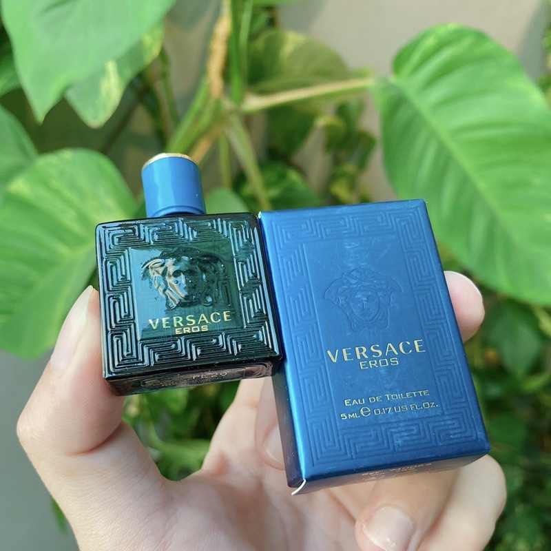 Nước Hoa Nam Versace Eros xanh EDT 5ml [chính hãng]