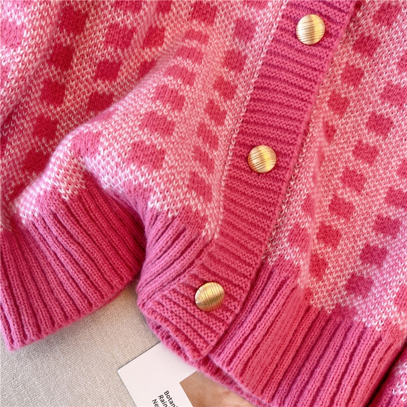 Ảnh thật Áo len nữ, áo cardigan len cổ tròn đóng cúc K13