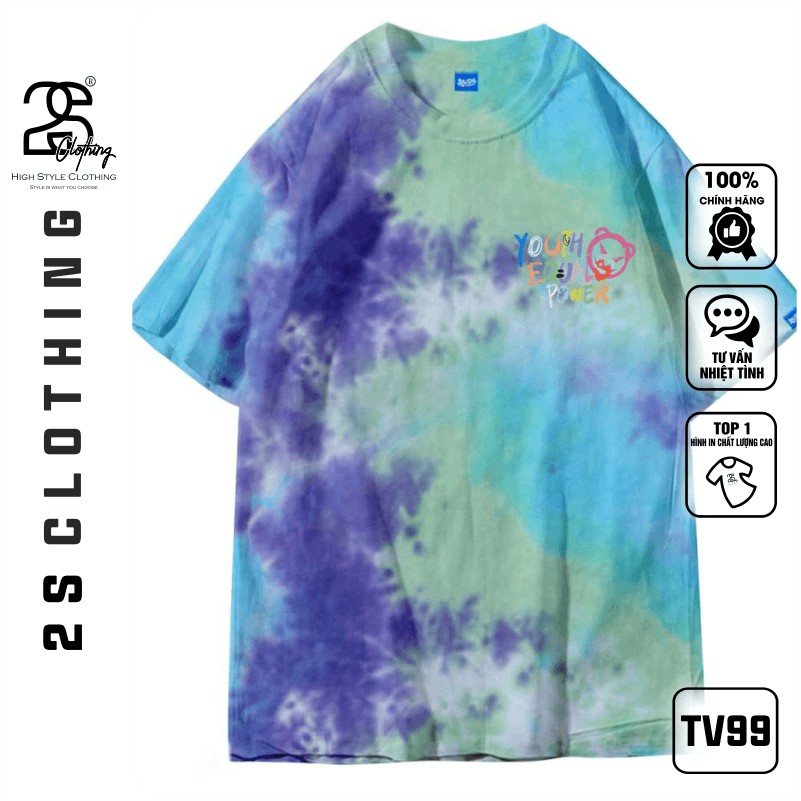 Áo Thun Unisex Tay Lỡ Form Rộng 2s Clothing Áo Phông Phom Rộng Nữ Giá Rẻ In Hình Chữ Màu Sắc Thời Trang TV99 | BigBuy360 - bigbuy360.vn