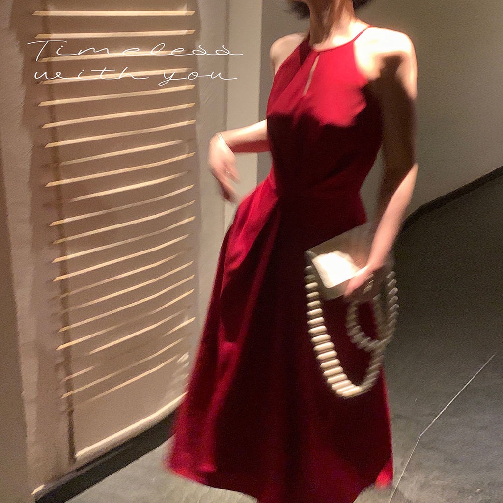 Đầm Trắng Cổ V Eo Cao Thời Trang Mùa Hè Cho Nữ