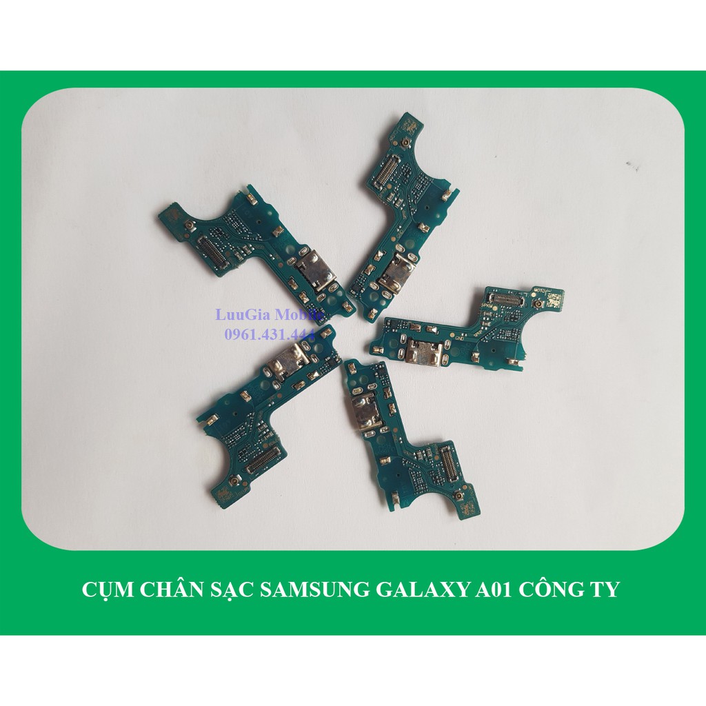 Cụm chân sạc Samsung Galaxy A01 công ty