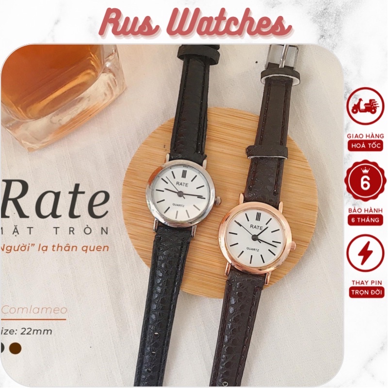 Đồng hồ nữ RATE mặt thumbnail