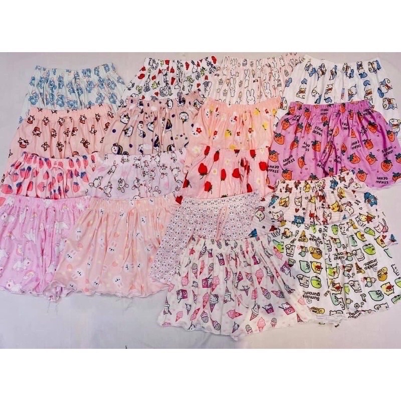 [Mã 44FASHIONSALE476 giảm 10K đơn 50K] Quần đùi nữ mặc ở nhà chất cotton co dãn thoải mái , quần ngủ | BigBuy360 - bigbuy360.vn
