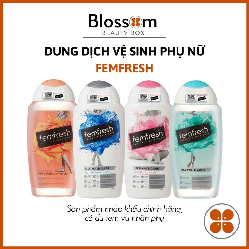 Nước vệ sinh phụ nữ Femfresh số 1 UK