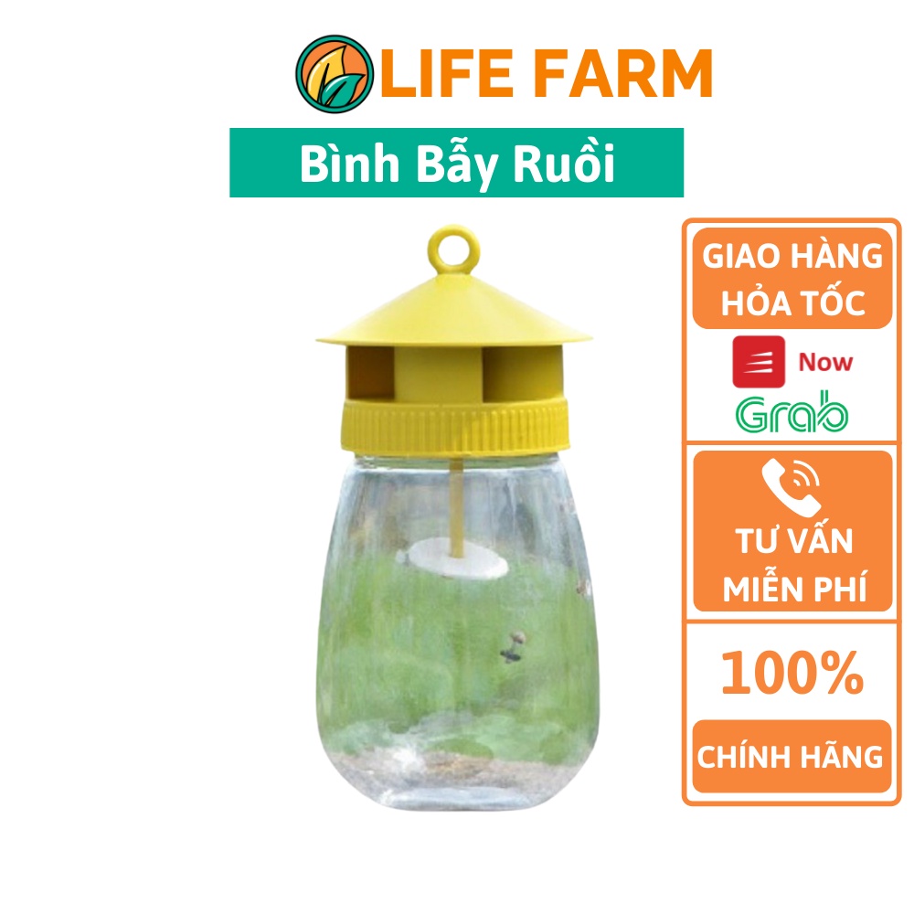 Lồng Bình Bẫy Ruồi Vàng (Không Kèm Chất Dẫn Dụ) Gây Hại Cho Cây Trồng (BBR-001)