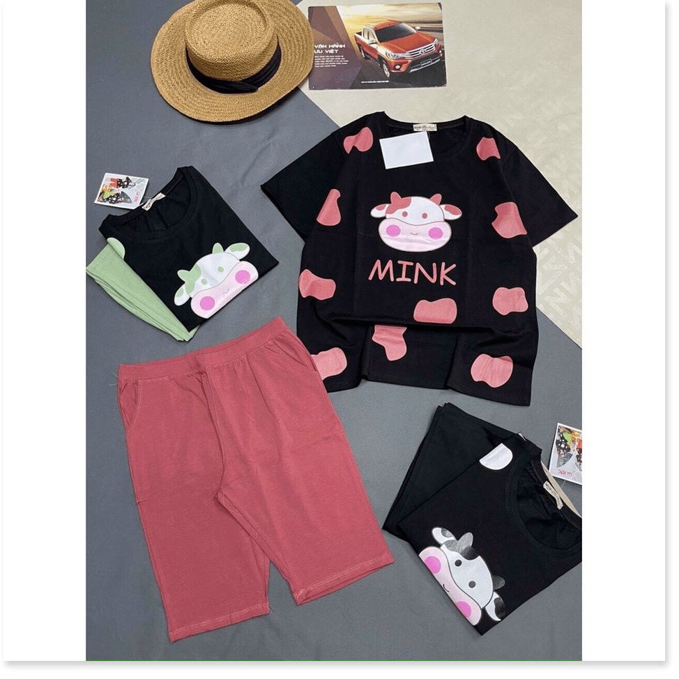 Set bộ đồ mặc nhà nữ ngắn cực xinh dành cho các chị em KME FASHION