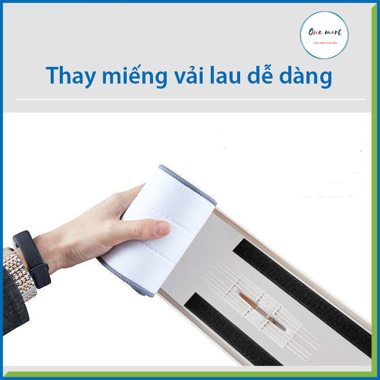 Cây Lau Nhà Tự Vắt Thông Minh Cây Lau Nhà 360 độ Kèm Thùng Tặng 2 Bông Lau