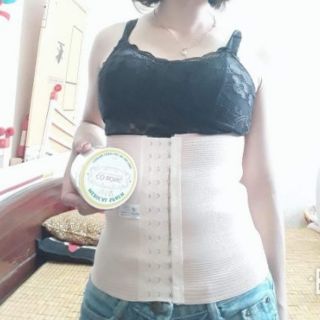 Đai Gen Nịt Bụng Giảm Mỡ Thừa Bản Rộng 23cm