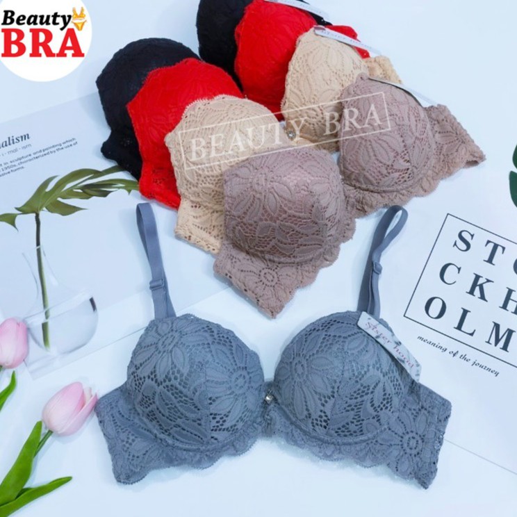 Áo lót Thái Ren Đệm dày Sisterhood 2055 - Áo ngưc Có gọng nâng đẩy mạnh , mút mềm Thái Lan, ThaimarketBRA | BigBuy360 - bigbuy360.vn