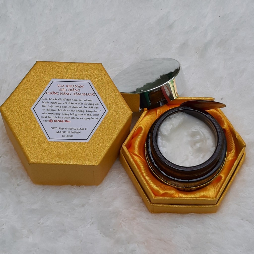 Kem Vua khử Nam, tàn nhang, dưỡng trắng, chống nắng 30gr - Nhật Bản