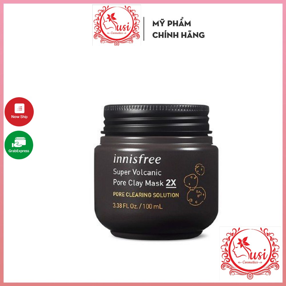 Mặt Nạ đất sét Innisfree Super Volcanic Pore Clay Mask 2X