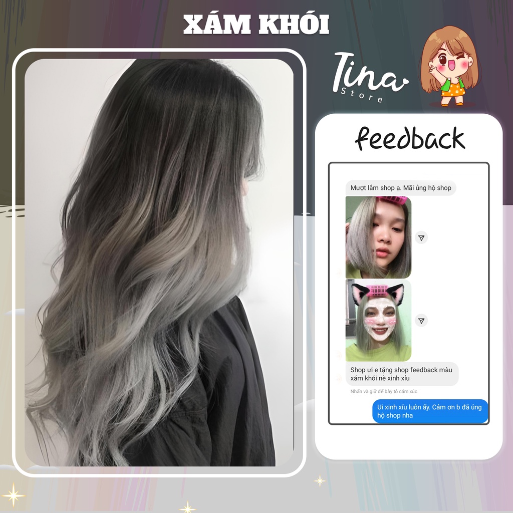 Thuốc Nhuộm Tóc KOOLPRO Màu XÁM KHÓI Tuýp 100g - Beli Official Store