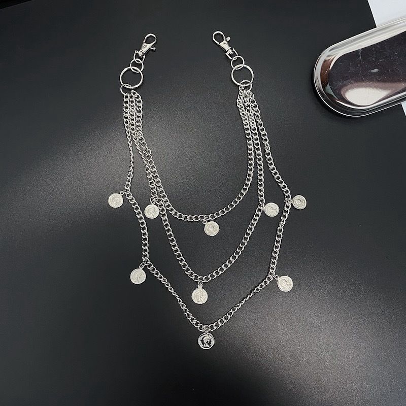 Dây Xích Kim Loại Đeo Thắt Lưng Nhiều Lớp 22297