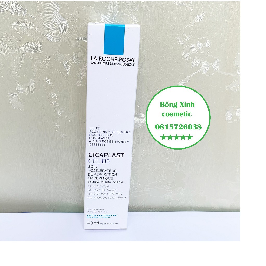 Gel b5 La Roche Posay Cicaplast kem giảm sẹo thâm