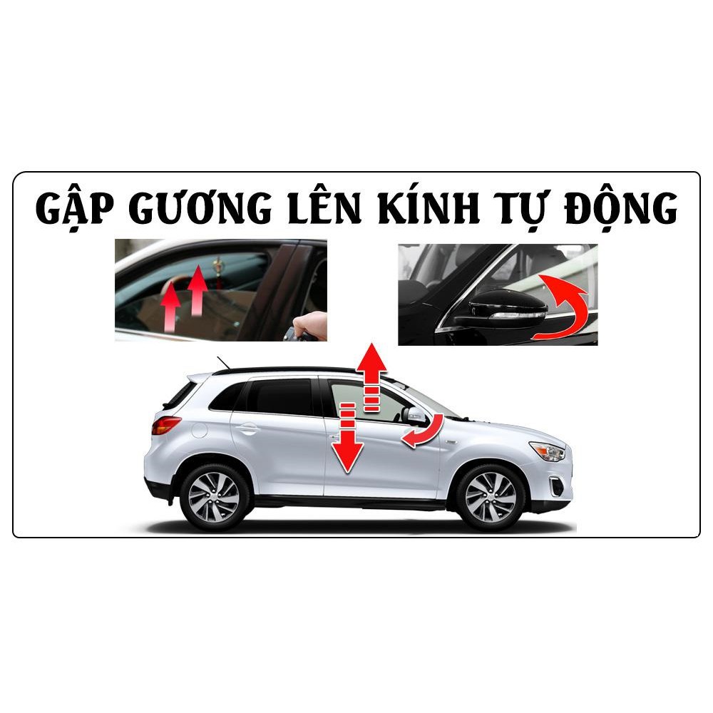 Modul Tự động gập gương lên kính theo xe Mazda 6, Mazda CX8 đời 2015 2016 2017 2018 2019 2020 chuẩn hãng