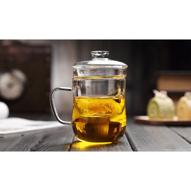 Cốc thuỷ tinh có lõi lọc 330ml | BigBuy360 - bigbuy360.vn