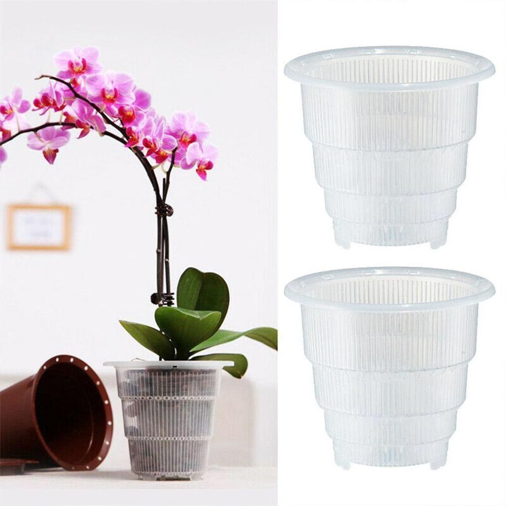 Chậu Trồng Cây Bằng Lưới Trong Suốt Điều Khiển Rễ Cây