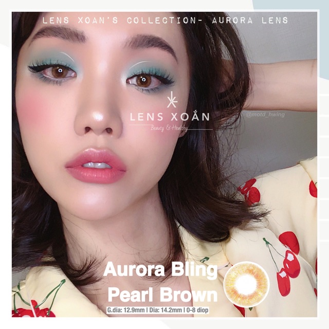 ÁP TRÒNG AURORA BLING BROWN