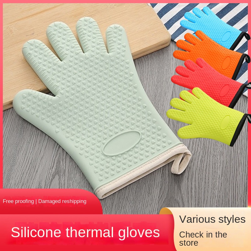 1 Găng Tay silicone Chống Bỏng Chịu Nhiệt Độ Cao Tiện Dụng